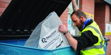 Recofloor works with specifiers to recycle waste vinyl flooring