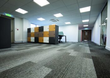 Designing for contemporary interiors with carpet tiles