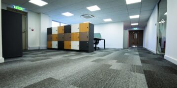 Designing for contemporary interiors with carpet tiles