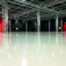 For durability, hygiene and slip-resistance, it has to be resin flooring