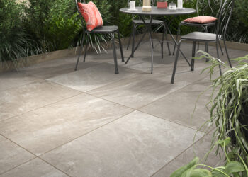 Exterior scaping made simple with outdoor porcelain tiles