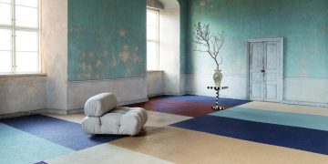Design-led and sustainable woven vinyl flooring