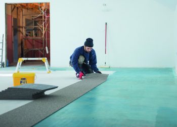 Adhesives for resilient and textile floorcoverings