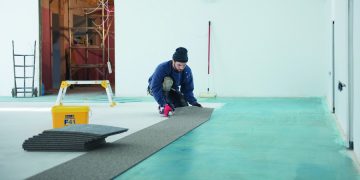 Adhesives for resilient and textile floorcoverings
