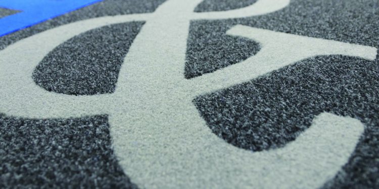 Have inlaid logo mats hit the big time?