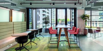 Designing for contemporary interiors with carpet tiles