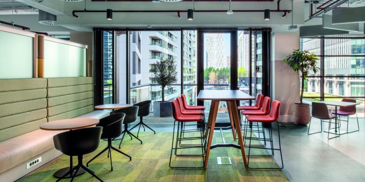 Designing for contemporary interiors with carpet tiles